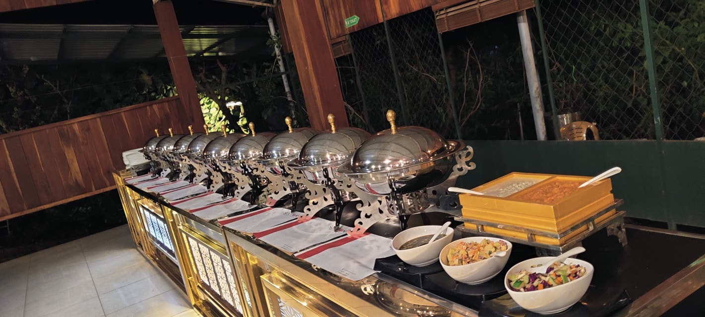 Premium buffet catering
